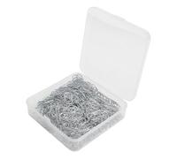 Kadimendium Decorative Heart Shaped Paper Clips 300PCS Cute for Scrapbooking School Office Stainless Steel