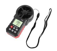 Kadimendium Digital Anemometer Accurate Handheld Wind Speed Meter with Maximum Minimum Average Function for Outdoor Activities Portable ABS