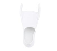 Kadimendium Diving Fin Foot Pocket Non Slip Bottom Versatile Compatibility for Divers TPR White (S(37-38))