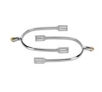 Kadimendium English-Style Roping Spurs with Copper Rowel | Long-lasting zinc alloy, Beautiful craftsmanship, Unisex usage, Perfect for horse training, Suitable for various equestrian