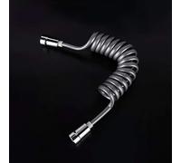 Kadimendium Expandable Stainless Steel Bidet Hose for Gentle, Lightweight and Comfortable to Hold, G1/2" Hose Kit for Bidet Spray, Suitable for Women, Grey