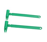 Kadimendium Live Bait Catcher Durable Easy Catching Tool for Fishing Lightweight Portable 2pcs Plastic 10.6x3.5x1.0in