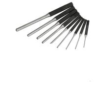Kadimendium Mechanics Punch Set Professional Tool Kit with Various Model Size Roll Pin Punch Durable Steel, 9PCS for Concrete Drilling