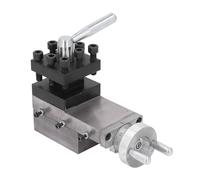 Kadimendium Mini Lathe Tool Holder Vice Clamp Rustproof Finish Cast Iron Material, 65mm Slider Stroke, for Various Processing Environments