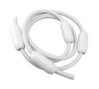 Kadimendium Pool Cleaner Feed Hose D45 Replacement for Vac Sweep 280 380 180 480 PRO High Performance Thick Durable Rubber Plastic Material 9.84ft Hose for Large Pools, 4 X D10 Floats