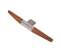Kadimendium Precise Wood Planer Flat Carpenter Slotted Trimming Tool for Woodworking Craftsmen 1.2in Width 260mm Length
