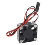 Kadimendium RC Car Motor Cooling Fan Efficient Aluminum Plastic Heatsink 23000RPM for AXIAL HSP HPI (Silver)