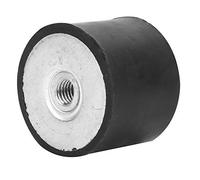 Kadimendium Rubber Anti-vibration Mount Bobbin Isolator for Heavy Machinery Fitness Equipment 4 Pcs for Shockproof Products (DD40*30 M10)