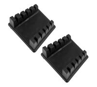 Kadimendium Soldering Station Clamp 2Pcs High Temperature Resistant Welding Holder Stand for Various Wire Sizes Plastic Bracket