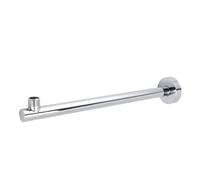 Kadimendium Stainless Steel Durable Shower Arm with Wall Mount Design for Better Shower Experience 37.5cm, Ideal for Various Screens and Showers