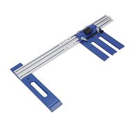 Kadimendium Woodworking Cutter Guide Rail, Circular Saw Cutting Guide Rail Multifunctional Aluminum Alloy Circular Saw Cutting Guide Track for Carpenter