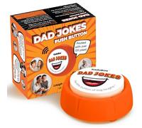 KadoBox - Funny Dad Jokes Electronic Sound Button - 135+ British One Liner Audio Dad Jokes from Daughter and Son - Funny Gifts for Men - Gifts for Dad
