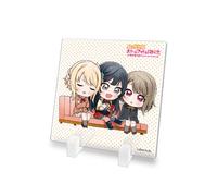 KADOKAWA Love Live! Nijigasaki Gakuen School Idol Love Party Mini Plate, Acrylic, Kasumi Love Setsuna 2, approx. 100 x 100 mm, Acrylic