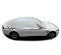 Kadooria Safe View Half Car Cover Top Waterproof/Windproof/Dustproof/Windshield Cover Snow Winter Summer (Sedan 3L(173"-181"))