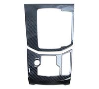 kadore Interior Gear Shift Panel Frame Cover Trim for 2017-2022 Mazda CX-5 CX5 Carbon Fiber Style Stainless Steel Automatic Transmission (Right Hand Drive) 2-pc