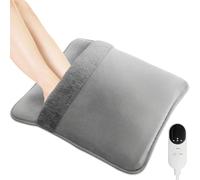 KADORVA Electric Foot Warmer Fast Heating Extra Large Pad with 9 Settings for Men and Women with Cold feet, Remote Control Double-Side Feet Heating, Perfect Relaxation Gift for Women