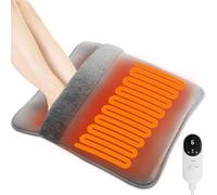 KADORVA Electric Foot Warmer Fast Heating Extra Large Pad with 9 Settings for Men and Women with Cold feet, Remote Control Double-Side Feet Heating, Perfect Relaxation Gift for Women