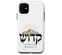 Kadosh Hebrew Holy Set Apart Mt Sinai Deuteronomy 7:6 Case for iPhone 11