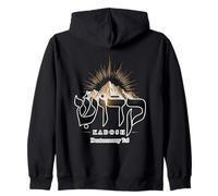 Kadosh Hebrew Holy Set Apart Mt Sinai Deuteronomy 7:6 Zip Hoodie