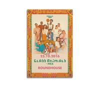 KADRTEBC Glass Animals Poster Zaba Canvas Wall Art Decor Living Room Modern Family Bedroom 08x12inch(20x30cm) Unframe-style