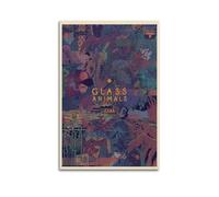 KADRTEBC Glass Animals Poster Zaba Canvas Wall Art Decor Living Room Modern Family Bedroom 12x18inch(30x45cm) Unframe-style