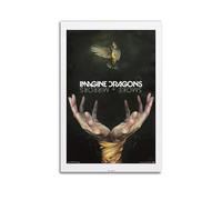 KADRTEBC Imagine Dragons Smoke Mirrors Canvas Wall Art Decor Living Room Modern Family Bedroom 12x18inch(30x45cm) Unframe-style