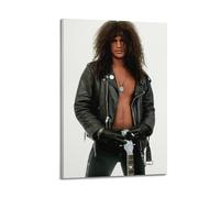 KADRTEBC Slash Singer Art Canvas Wall Art Decor Living Room Modern Family Bedroom 20x30inch(50x75cm) Frame-style