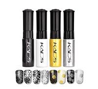 KADS 10ml Nail Art Stamping Polish Set - 4pcs Manicure Lacquer for Beauty and Decoration Tools (2)