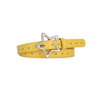 KADSXIYA Adjustable Alloy Star Buckle Thin Waist Belt Vintage Style Belt Hot Girls Women Waist Belt for Coat Skirts Jeans, Yellow, As derailed discription