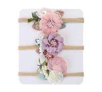 KADSXIYA Baby Headbands with Large Florals Shape Skinny Headbands for Baby Photographic