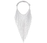KADSXIYA Blingbling Crystal Face Chain Tassels Pageant Prom Club Princess Headwear