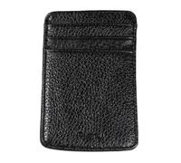 KADSXIYA Card Holder Multi-Slot Card Holder PU Leather Pocket Wallet Cash Holder, Black