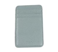KADSXIYA Card Holder Multi-Slot Card Holder PU Leather Pocket Wallet Cash Holder, Light blue
