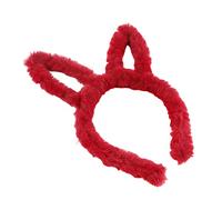 KADSXIYA Cartoon Furry Headband Rabbit Ears Headband Plush Hair Band for Women Girls