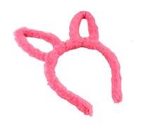 KADSXIYA Cartoon Furry Headband Rabbit Ears Headband Plush Hair Band for Women Girls