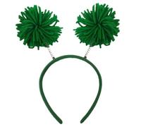 KADSXIYA Cosplay Cute Rainbow Pompoms Headband Woman Girls Makeup Washing Face Headband