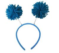 KADSXIYA Cosplay Cute Rainbow Pompoms Headband Woman Girls Makeup Washing Face Headband