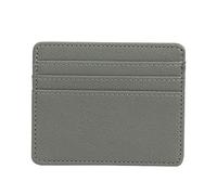 KADSXIYA Credit Card Holder RFID Blocking Wallet PU Leather for Case for Women Men Gift, Gray, Minimalist