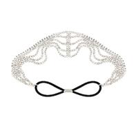 KADSXIYA Crystal Headband Queen Hair Hoop Crown Pageant Prom for Livehouse Nightclub