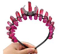 KADSXIYA Crystal Stone Headwear Angel Aura Tiara Fairy Headband for Music Festival