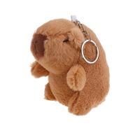 KADSXIYA Cute Plush Capybara Keychain Cute Pendant Keyring Hanging Ornament Keys Holder, B, As detailed description