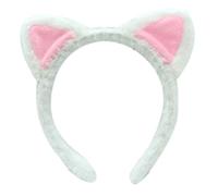 KADSXIYA Cute Plush Fox Cat Ears Hairband Cartoon Animal Anti-slip Makeup Headdress