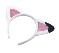 KADSXIYA Cute Plush Fox Cat Ears Hairband Cartoon Animal Anti-slip Makeup Headdress