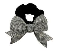 KADSXIYA Elegant Hair Elastic Rhinestones Bows Decoration Hairband Durability Hairband