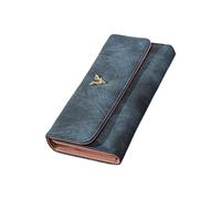 KADSXIYA Fashion Long Wallet Credit Card Holder Wallet for Women Coin Purse Money Bag, Blue