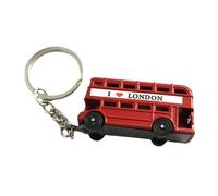KADSXIYA FUXIU British Keychain British Metal Key Rings Bus Keychain Telephone Box Keyring, As Derailed Discription, As derailed discription