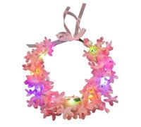 KADSXIYA Glowing Flower Crowns Light up Floral Crowns Luminous Led Flower Headband