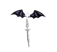 KADSXIYA Halloween Hairclip Adjustable Bat Wing Barrettes Theme Party Headwear