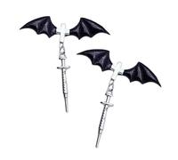 KADSXIYA Halloween Hairclip Adjustable Bat Wing Barrettes Theme Party Headwear