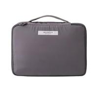KADSXIYA Large Capacity Cosmetic Bag Waterproof Female Makeup Pouch Organiser Container, Gray, L